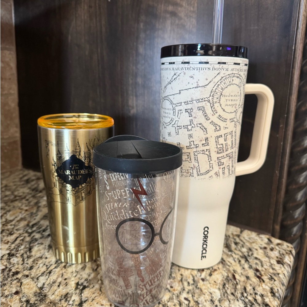 Harry Potter cup bundle- Corksicle & Tervis